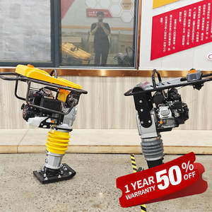 دكاكة يدوية W-R80B بمحرك بنزين بقوة 5.5-6.5 حصان ووزن 80 كجم لضغط الطرق من مصنع OEM - Product Image 2