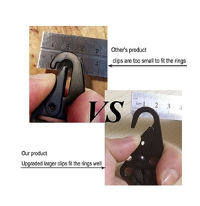 Sangle à deux points MESOROCK MEMKO001 en nylon de qualité supérieure avec ajusteur de longueur et crochet <span class=keywords><strong>métallique</strong></span>, fentes et logo personnalisables - Product Image 5