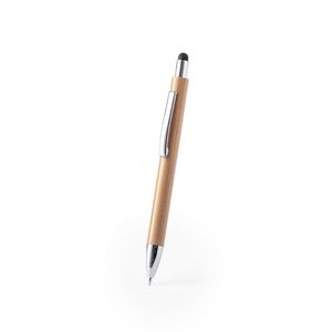 Promoción de Venta Especial: Bolígrafo Ecológico de Bambú con Logotipo Grabado con Láser y Punta Táctil, Ideal para Escritura en la Oficina - Product Image 3