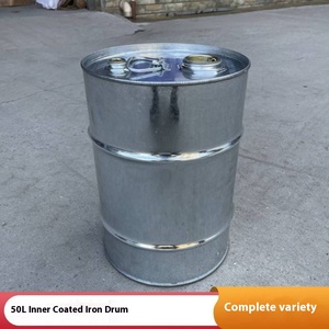 Venta al por Mayor de Barriles Químicos Galvanizados de Acero Inoxidable de 25 Litros, 60 Litros y 120 Litros, Cerrados, Listos para Suministrar, con Serigrafía - Product Image 6