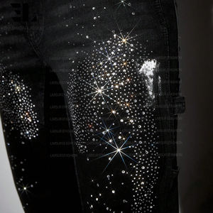 Pantalones cargo de lona de pato, sarga de algodón con lavado desgastado, holgados y rectos, tácticos, para trabajo y patinaje - Product Image 3