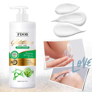 Lotion corporelle végane biologique à la vitamine C hydratante pour peaux sèches, blanchissante pour tout le <span class=keywords><strong>corps</strong></span>, à base de plantes, 500 ml - Product Image 4