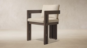 Ensemble de salle à manger d'extérieur contemporain en aluminium, 6 places, résistant aux intempéries, meubles de jardin, table et chaises de patio - Product Image 2