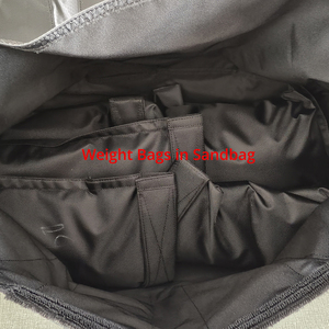Sacs de sable de compétition personnalisés avec logo, 10 kg, 20 kg, 30 kg, sacs de musculation vides en PVC avec fonction réglable pour une livraison facile - Product Image 6