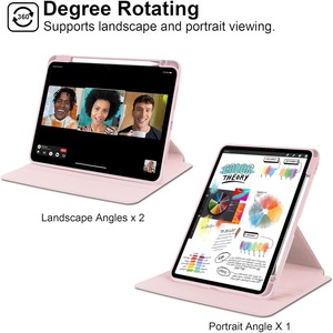 เข้ากันได้กับเคสแท็บเล็ต Samsung S10FE ขนาด13.1นิ้วฝาครอบอะคริลิคหมุนได้เคสป้องกันการตก - Product Image 5