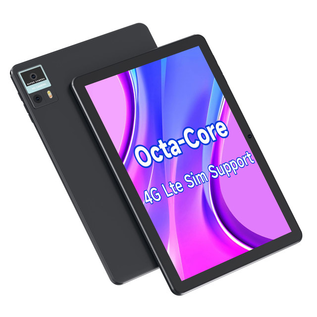 10.1 Inch Android 16 4G LTE T610 Octa Core 4GB+16GB RAM 64GB ROM 6000mAh Dual WiFi BT 5.0 Business Tablet