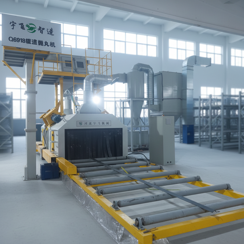 CE Hook Type Shot Blasting Machine