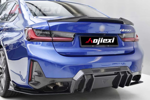 Diffusore Posteriore in Fibra di Carbonio Stile FD di Alta Qualità per BMW Serie 3 G20 <span class=keywords><strong>G21</strong></span> Touring M340i LCI 2023-2026, Splitter per Paraurti Posteriore - Product Image 3