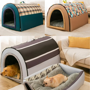 Xl גדול כלב ידידותי לסביבה בחורף חם מחמד בית לחיות מחמד עם מיטה נשלפת ארבע עונות אספקה לכלבים וחתולים גדולים - Product Image 4