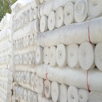 Zhejiang gros bas prix peau de pêche blanc ingrey tissu 100 polyester tissu pour textiles de maison