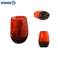 Luz de Seguridad Inteligente para Puerta de Garaje con LED Rojo Intermitente, Alarma Antichoque y Apagado Automático para Sistemas de Automatización del Hogar