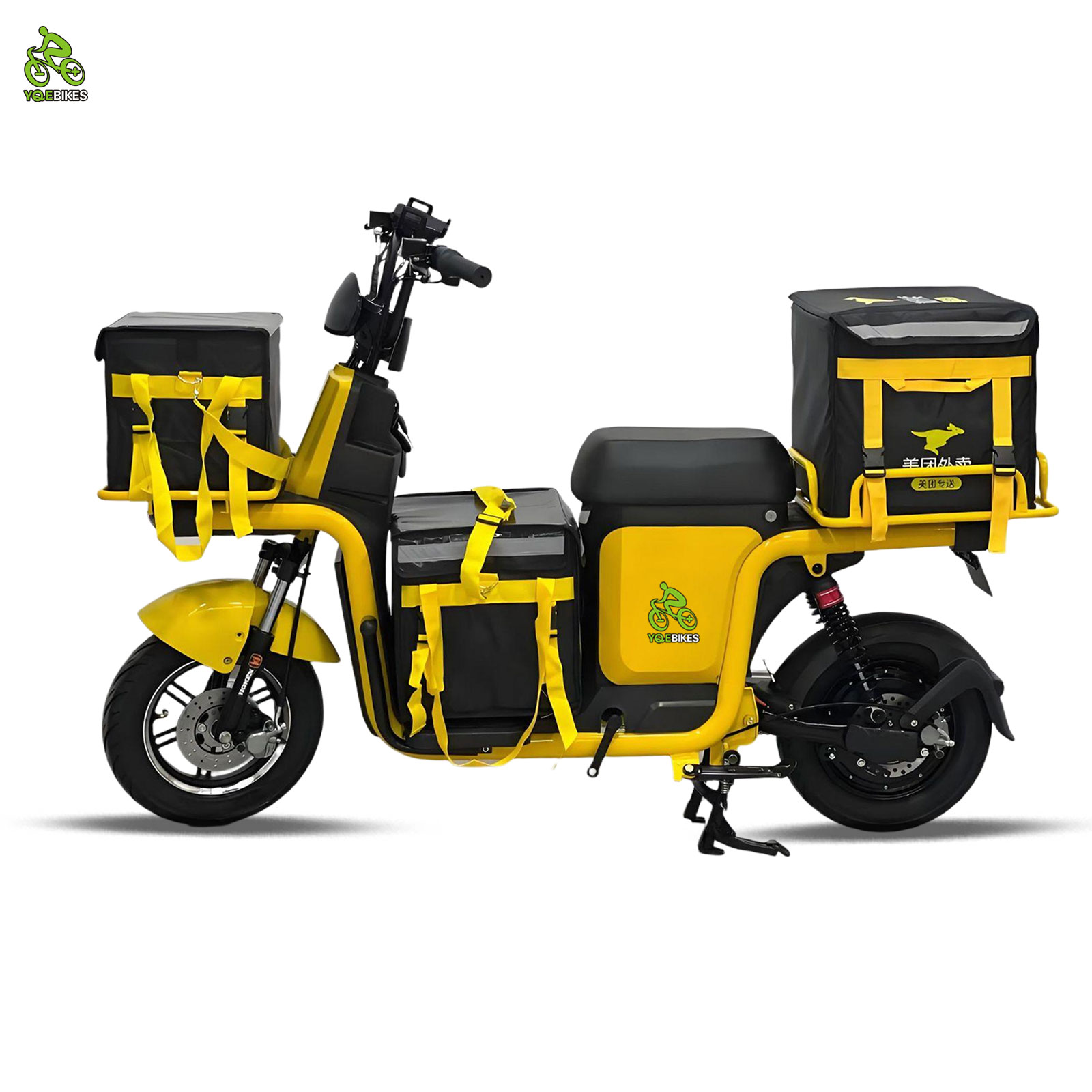 Новая модель YQEBIKES, 1000 Вт, 1500 Вт, электрический велосипед с двойной корзиной, 60 В