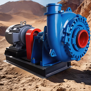 Pompe à sable centrifuge fournie par l'usine, idéale pour le traitement des eaux usées et des boues, et très résistante - Product Image 3