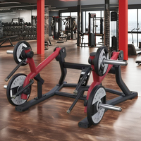 Machine à Squats et à Lunge à Charge Libre, Appareil Commercial d'Entraînement des Jambes pour Quadricipèdes, Fessiers, Ischio-jambiers, Bras, Poitrine et Dos, Équipement de Gymnastique Sûr