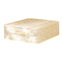 Sac de rangement transparent pour literie, organisateur de draps, boîte de rangement sous le lit pour chambre à coucher et armoire