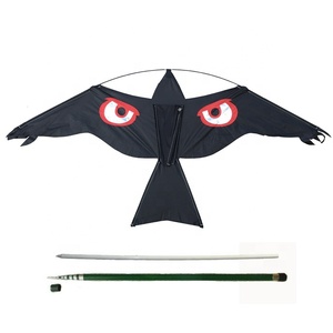 Cerfs-volants personnalisés avec logo pour effrayer les <span class=keywords><strong>oiseaux</strong></span> avec un poteau télescopique de 7 m et un piquet - Product Image 1