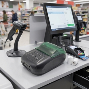 Impresora Térmica Inalámbrica Portátil DiligenCe de 58 mm para Recibos y Códigos de Barras, Descarga del Controlador Térmico POS, en Existencia - Product Image 2
