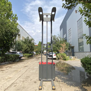 Elektrische stapelwagen, volledig elektrische heftruck, staande pallettruck voor restaurantgebruik, 1,5-2 ton capaciteit, Wangong - Product Image 4