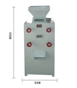 GHO Moedor de malte elétrico de rolo duplo para cervejaria profissional em aço carbono