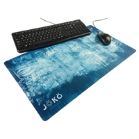 Tapis de souris chauffant surdimensionné personnalisé RGB 14"x24"x1.5mm XXL Sublimation Gaming pour PC Gamer Bureau Maison
