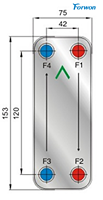 Compresseurs d'air pour véhicules à énergie nouvelle, récupération de chaleur résiduelle, mini échangeurs de chaleur à plaques FHC008G 0~10KW -196~225 ℃   Refroidisseur MOQ: 1