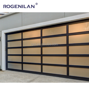 Portes de <span class=keywords><strong>garage</strong></span> sectionnelles automatiques en acier et verre isolées, fabriquées sur mesure par l'usine Rogenilan, conformes à la norme australienne AS2047 - Product Image 6