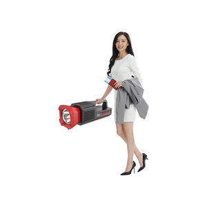 GENCE ZQS1353 2026 Nuevo Altavoz Solar para Exteriores 5.0 con Linterna LED RGB, Carcasa de Plástico, Salida de 8W - Product Image 6