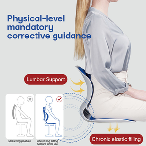 Chaise ergonomique pliable avec support lombaire, dossier réglable, <span class=keywords><strong>correcteur</strong></span> de posture pour adulte, robuste, <span class=keywords><strong>en</strong></span> maille respirante, pour longues heures - Product Image 5