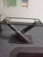 Haute qualité noir or acier meubles jambes Table à manger bureau bureau café banc pieds carré métal Table jambes
