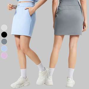 Venta al por mayor Faldas atléticas de las mujeres Calidad Transpirable Ropa deportiva Bolsillos con cordón Casual Deportes Golf Tenis Falda Adultos - Product Image 1