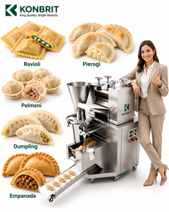 Machine à faire des raviolis 150 1200W Automatique Empanada Gyoza Samosa <span class=keywords><strong>Ravioli</strong></span> Maquina Para Hacer Empanadas 10000pcs/h - Product Image 5