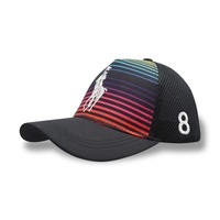 BSCI broderie sublimée 6 panneaux casquette de baseball avec logo 100% polyester mode chapeau Bone de basebo