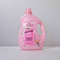 Parfum naturel sakura détergent à lessive liquide parfum jetable pour vêtements et bouteilles d'emballage de lavage domestique