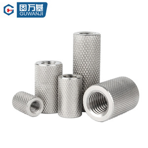 Écrou cylindrique Guwanji en acier inoxydable 304, M4 M24, filetage métrique interne, qualité industrielle A - Product Image 4