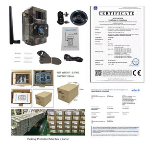 กล้องบันทึกภาพเคลื่อนไหว1296P 48MP PH960G กล้องส่องสัตว์ป่าแบบสดมองเห็นในเวลากลางคืนไม่950nm แสง IP66กันน้ำได้ - Product Image 4