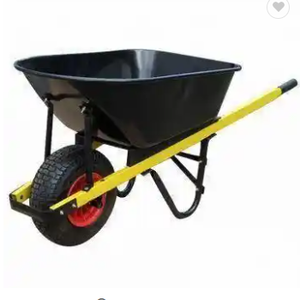 Пневматический Колесный стальной квадратный лоток тачка металлическая крофт-Барроу WB8603 - Product Image 6