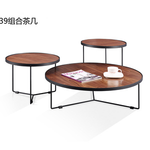 Tùy chỉnh tùy chọn màu sắc thiết kế bằng đá cẩm thạch trà Vòng Kim Loại Bàn cà phê - Product Image 6