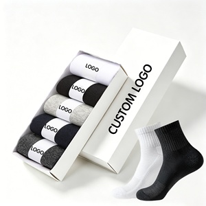 Chaussettes courtes en <span class=keywords><strong>coton</strong></span> <span class=keywords><strong>pour</strong></span> hommes, lot de 5, respirantes, imprimées numériquement, <span class=keywords><strong>pour</strong></span> le printemps, le bureau, les voyages, le quotidien, confortables, douces et de qualité supérieure - Product Image 1