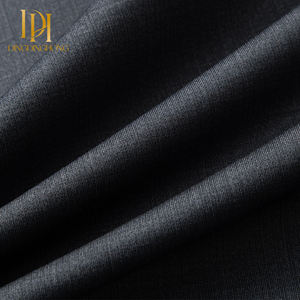 Costume de <span class=keywords><strong>mariage</strong></span> pour <span class=keywords><strong>homme</strong></span>, style Zhongshan Cheongsam, à simple boutonnage, col en V, fermeture éclair, tissu en laine peignée respirant, pantalon de costume d'affaires - Product Image 4