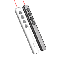 Presentador Inalámbrico, Control Remoto para Presentaciones, Puntero Láser Digital Inalámbrico para PowerPoint, Clicker para PPT