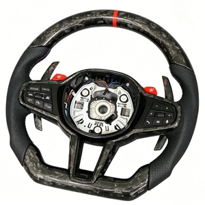 Volante de Fibra de Carbono Forjado CS Personalizado para <span class=keywords><strong>BMW</strong></span> F20 F36 <span class=keywords><strong>330i</strong></span> X6 F15 F82 M4 G05 G30 G80 - Product Image 5