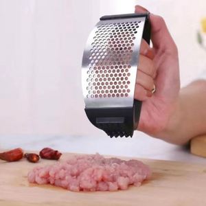 Hot Selling Food Grade Stainless Steel Manual Garlic Onion <b>Chopper</b> Press Multifunctional Sustainable Easy Clean <b>Vegetable</b> Tools - Product Image 4