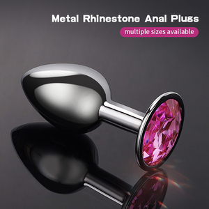 <span class=keywords><strong>Plug</strong></span> Anale in Metallo per Donna, Giocattolo Sessuale con Gioiello, in Lega di Alluminio Colorato, Juguetes Sexuales - Product Image 3