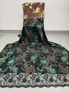 女性のための3ピースソマリアディラックドレスのセット100% シルクガバサーと結婚式のためのGorgoradを含む - Product Image 5