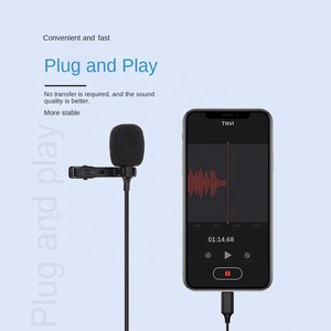 High Quality Noise-canceling Type-<strong>C</strong> Lavalier Microfono, <strong>USB</strong> <strong>C</strong> Head Plug-and-play Wired Microphone <strong>Mic</strong> - Product Image 6