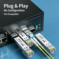 Module émetteur-récepteur SFP+ HAILE SFP 1.25G 10G LC SC double fibre 1550nm 10 20 60 80 100 km