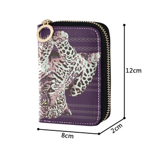 Ladies <b>Small</b> Leather Cute Coin Wallet Braided Bag Custom Print <b>Small</b> Portable Coin <b>Purse</b> - Product Image 4