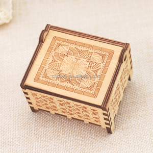 Custom Xinyue CE certificata noi mercati in legno musica regalo scatola suona canzone di buon compleanno per le scatole di legno artigianato segni muro - Product Image 3
