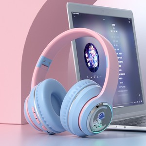 Diseño de cápsula de oído de <span class=keywords><strong>gato</strong></span> de alta calidad, auriculares estéreo inalámbricos verdaderos para jugadores, indicador de batería LED, Chipset JL para niños - Product Image 2