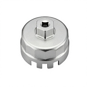 Clé à filtre à huile 64,5 mm à 14 cannelures, entraînement 3/8, en aluminium forgé, pour Toyota Prius Corolla - Product Image 1